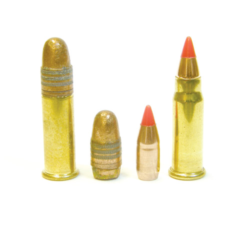 Flat shooting ammunition