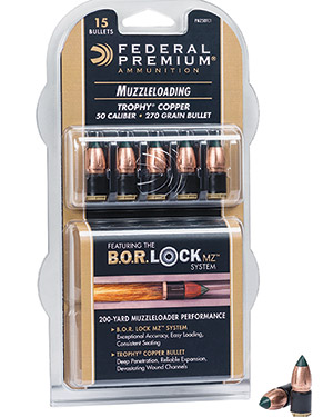 Federal Premium Trophy Copper Muzzleloader Bullet