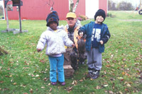 Savannah & Jonah Graybill & Gary "Pappy" Becker